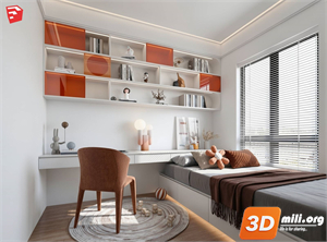 Children Room Scenes Skp FIles 